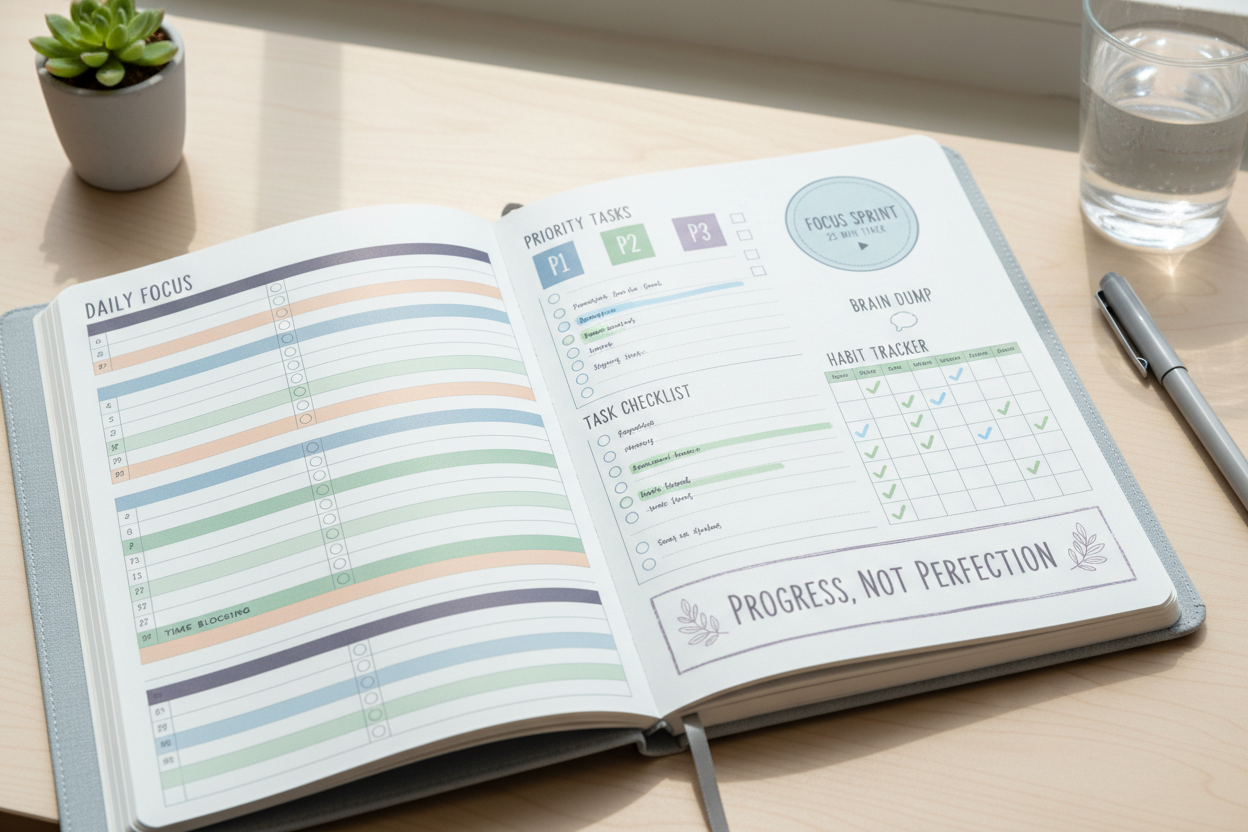 ADHD Planner CREATE IMAGE 